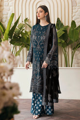 Flossie Florencia Luxury Chiffon Collection '22 - SPECTRAL BLUE (A)